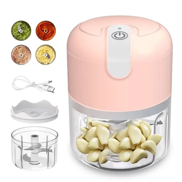 Mini Processador Triturador Sem Fio